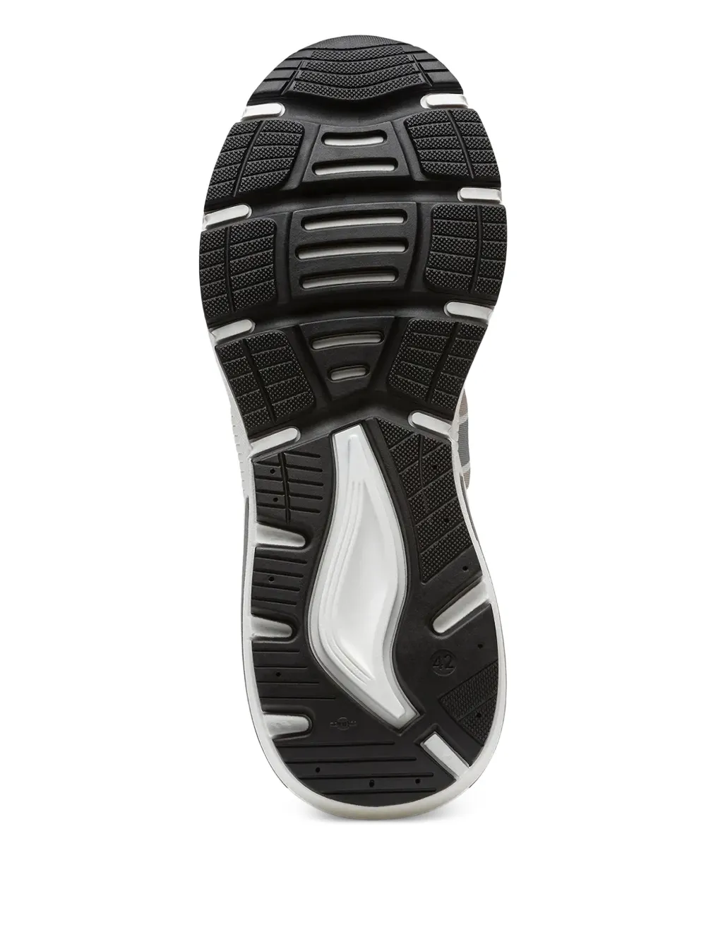 BOGNER Gestreepte sneakers Wit