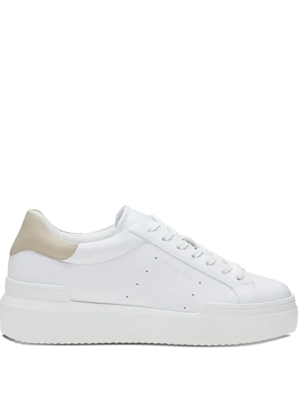 BOGNER platform low-top sneakers | White | Image 1