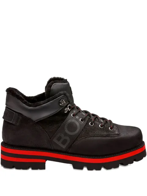 BOGNER botas con agujetas y logo