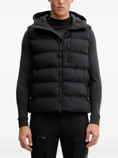 BOGNER FIRE+ICE Howard hooded-padded waistcoat