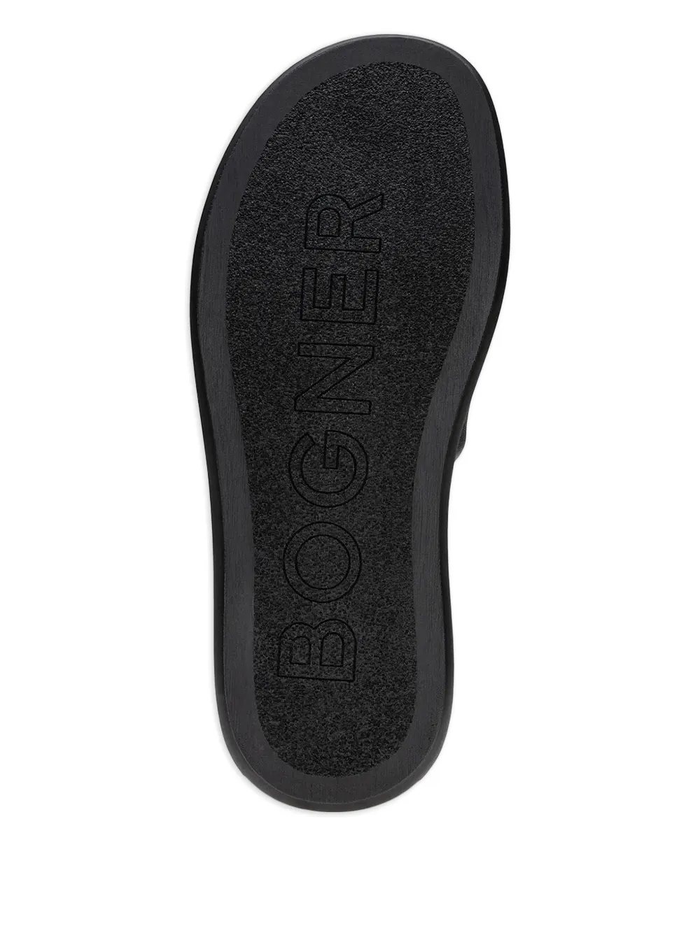  Bogner Padded Flat Sandals - Black 