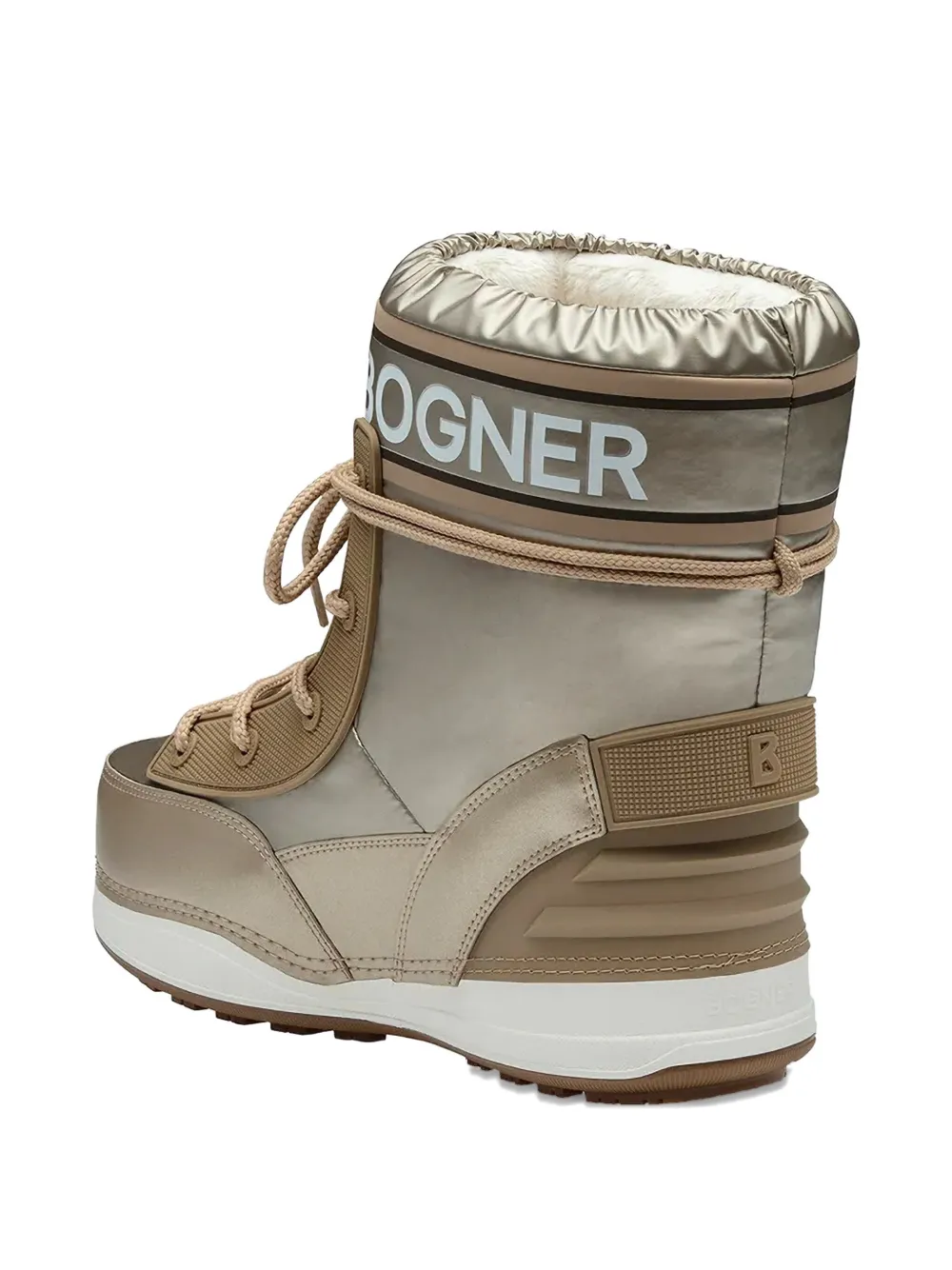 Bogner La Plagne 14 A Lace-up Snow Boots In Brown