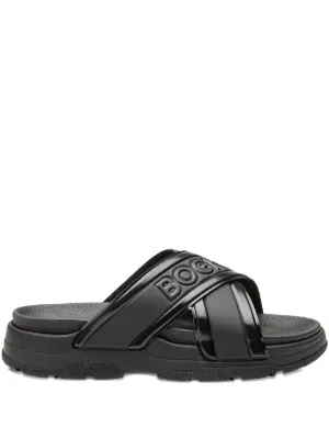 Adidas By Stella McCartney Hika サンダル | ブラック | FARFETCH JP