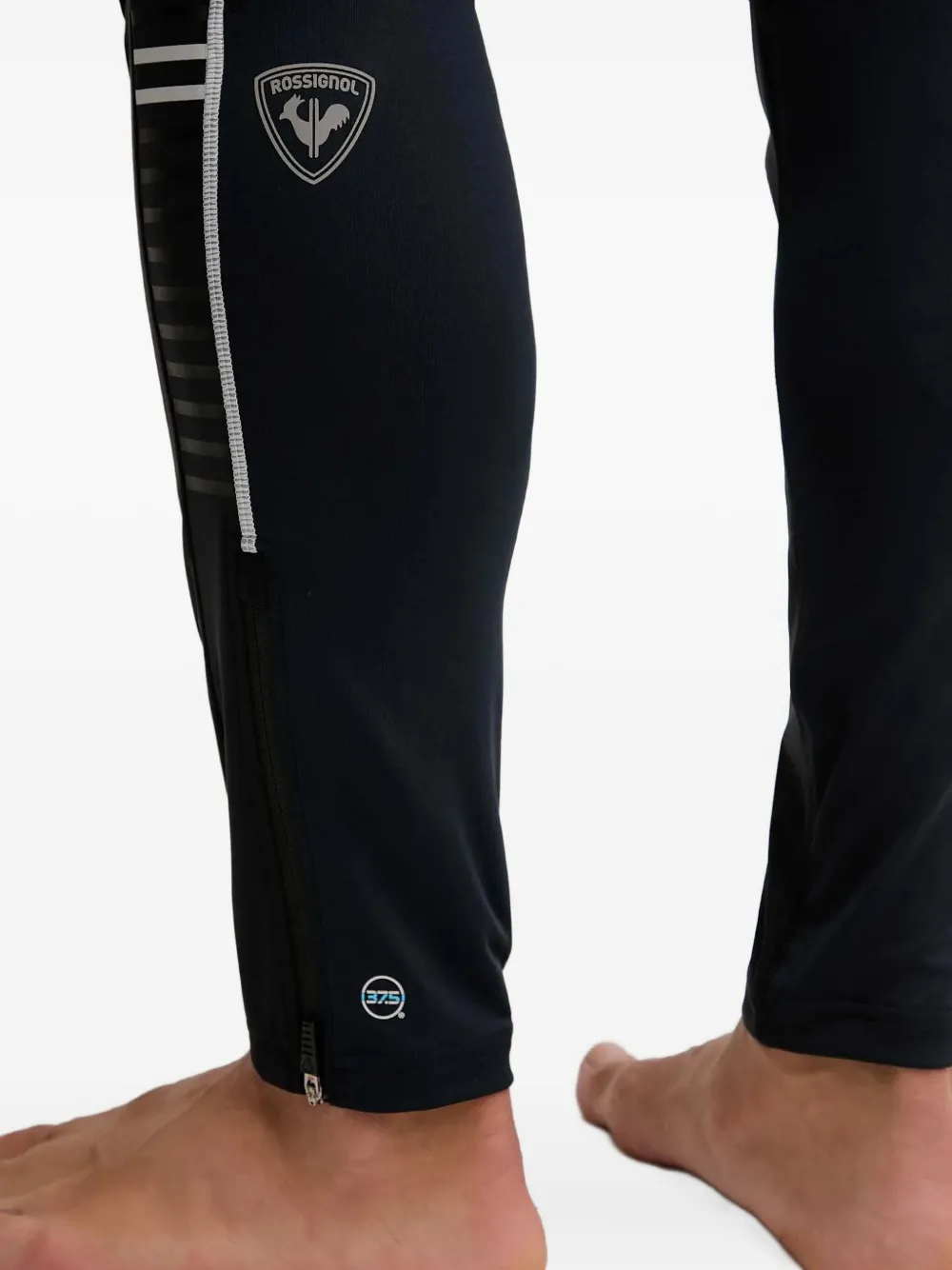 Rossignol Poursuite broek met logostreep Zwart