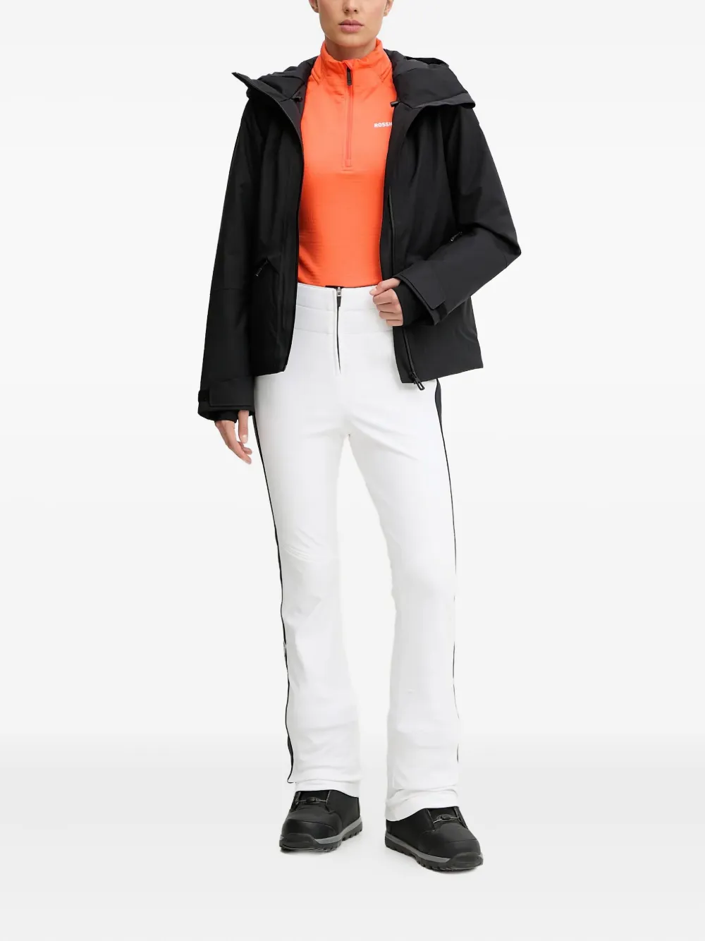 Rossignol Resort Softshell stripe ski pants | Ski Bottoms | Image 2