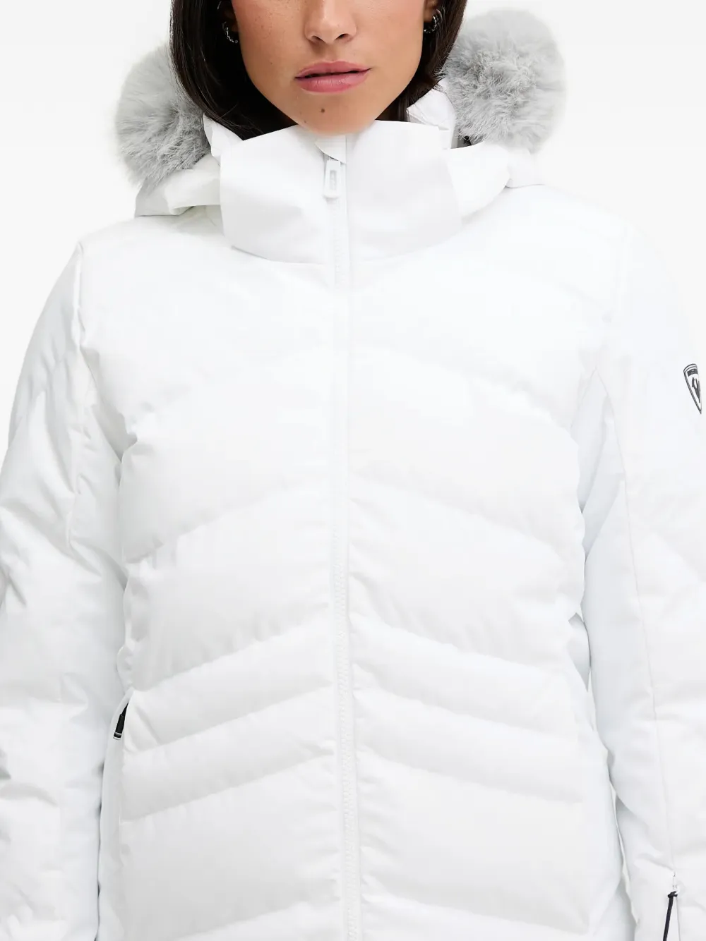 Rossignol Staci ski-jack met capuchon Wit