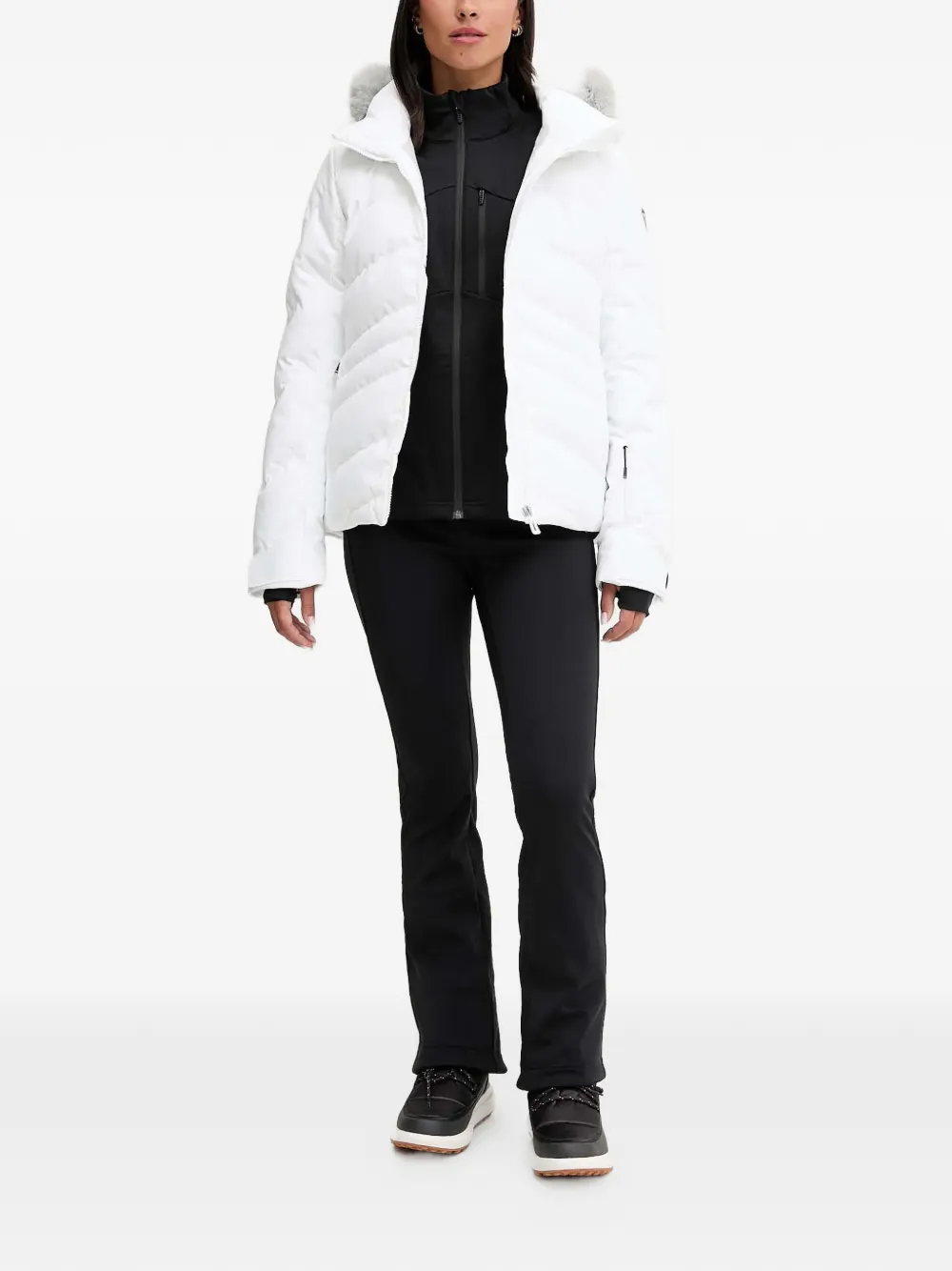 Rossignol Staci ski-jack met capuchon - Wit