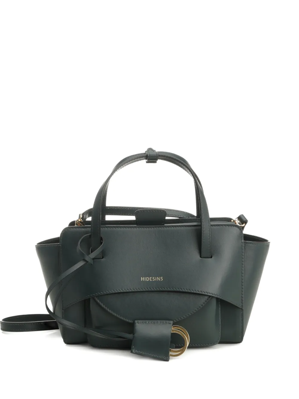 Hidesins Small Flap Tote Bag In Green