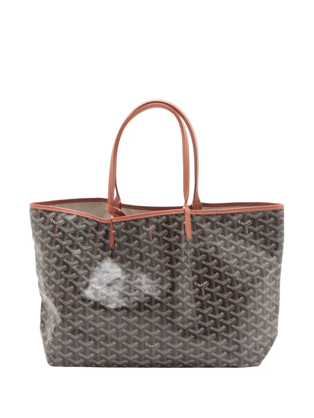 Pre-owned Goyard 2000-2025 Ine Saint Louis Pm Tote Bag In Black