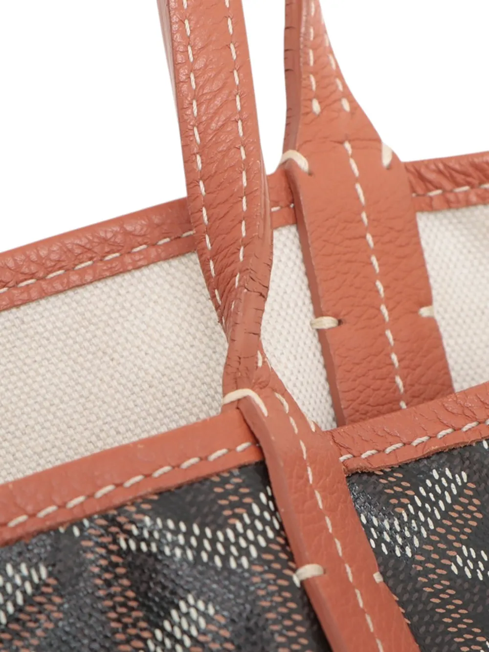 Pre-owned Goyard 2000-2025 Ine Saint Louis Pm Tote Bag In Black