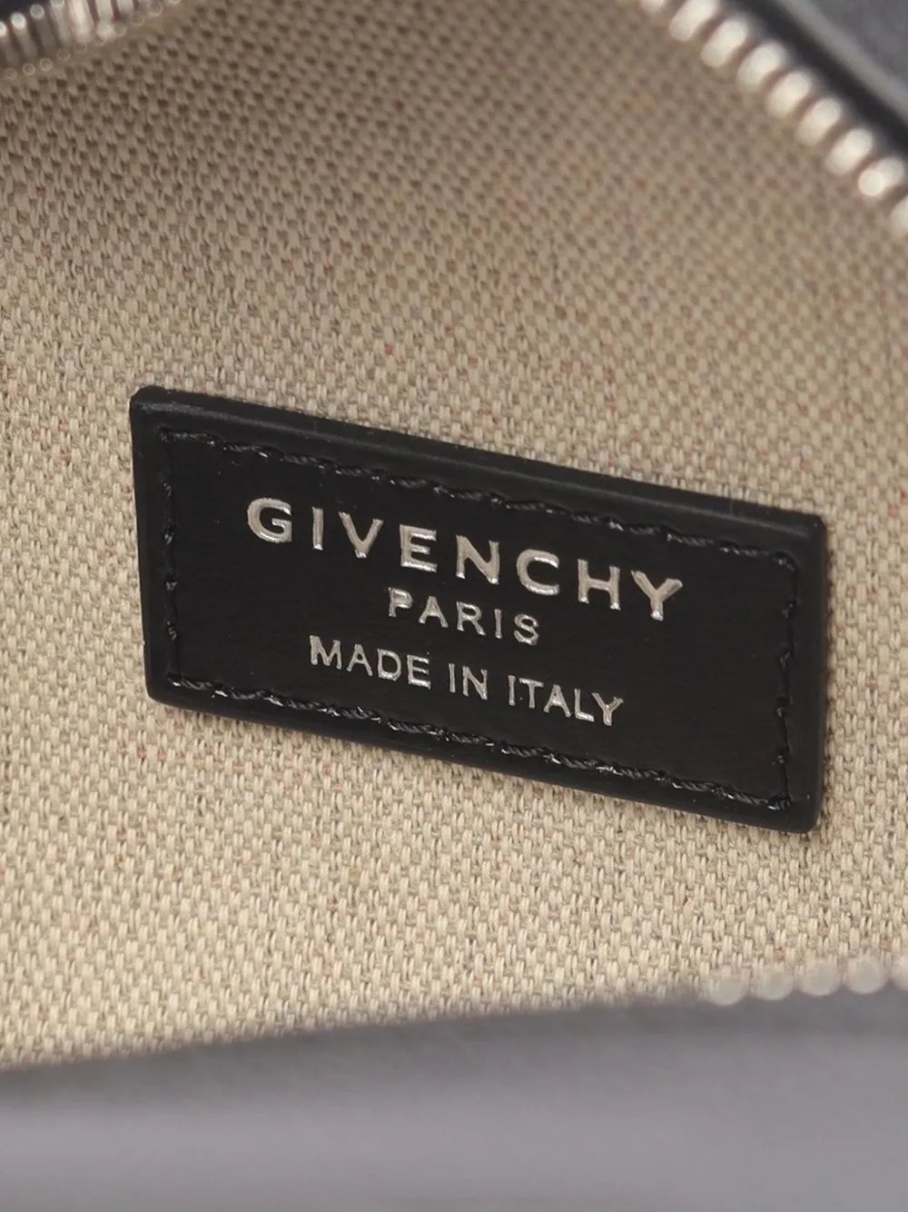 Pre-owned Givenchy 2010-2025 Mini Leather Antigona East West Satchel In Black