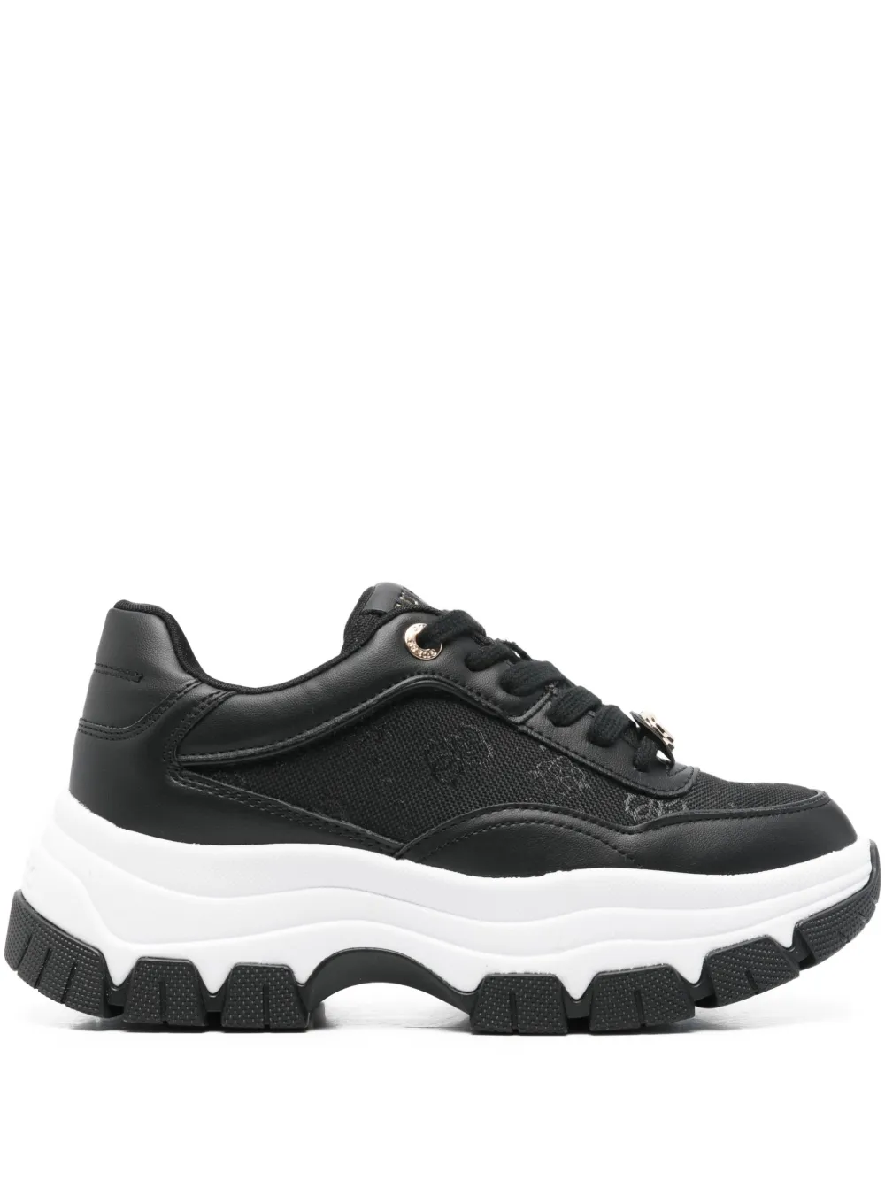 GUESS USA 73mm Berrett 4G logo sneakers | Black | Image 1
