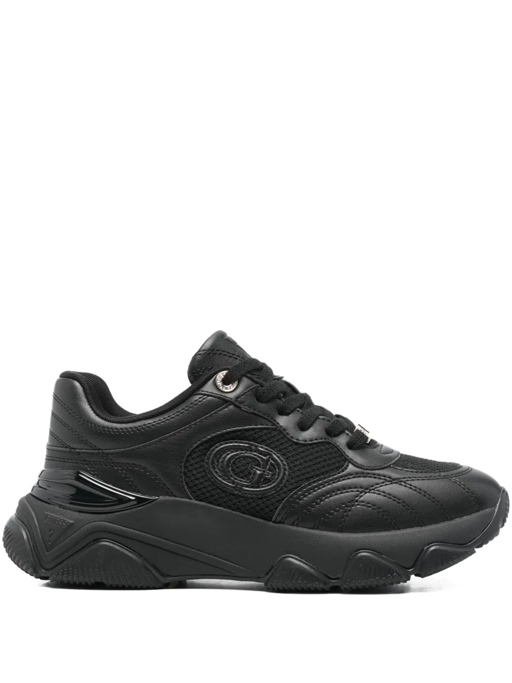 Guess Usa Morriz Leisure Sneakers In Black