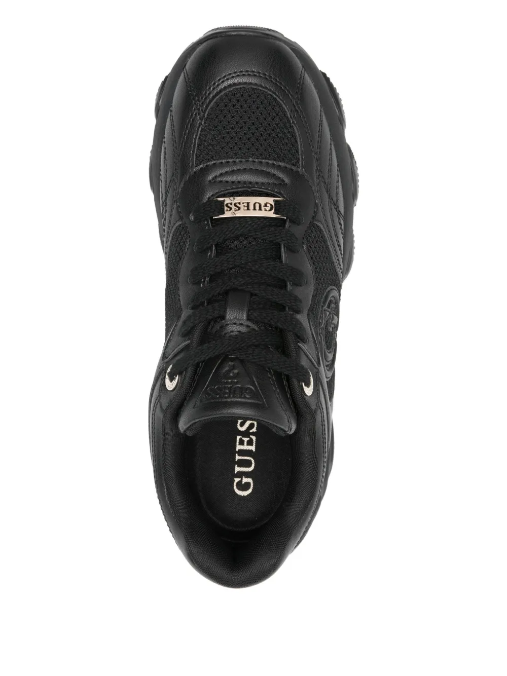 Guess Usa Morriz Leisure Sneakers In Black