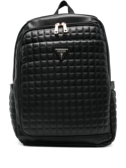 GUESS USA logo-patch backpack