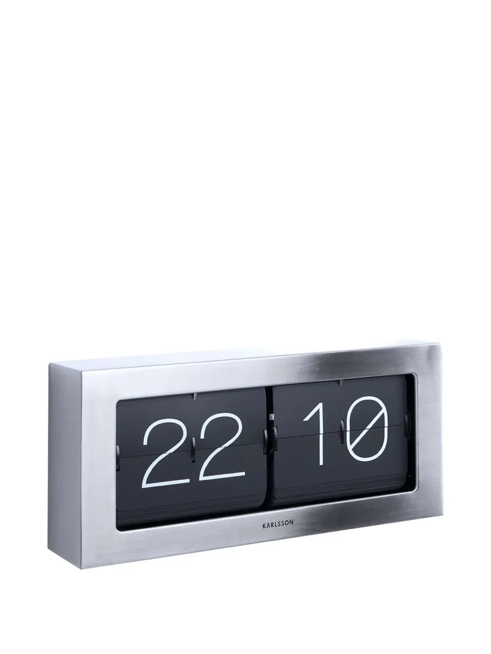 Karlsson Boxed Flip Xl Clock In Black