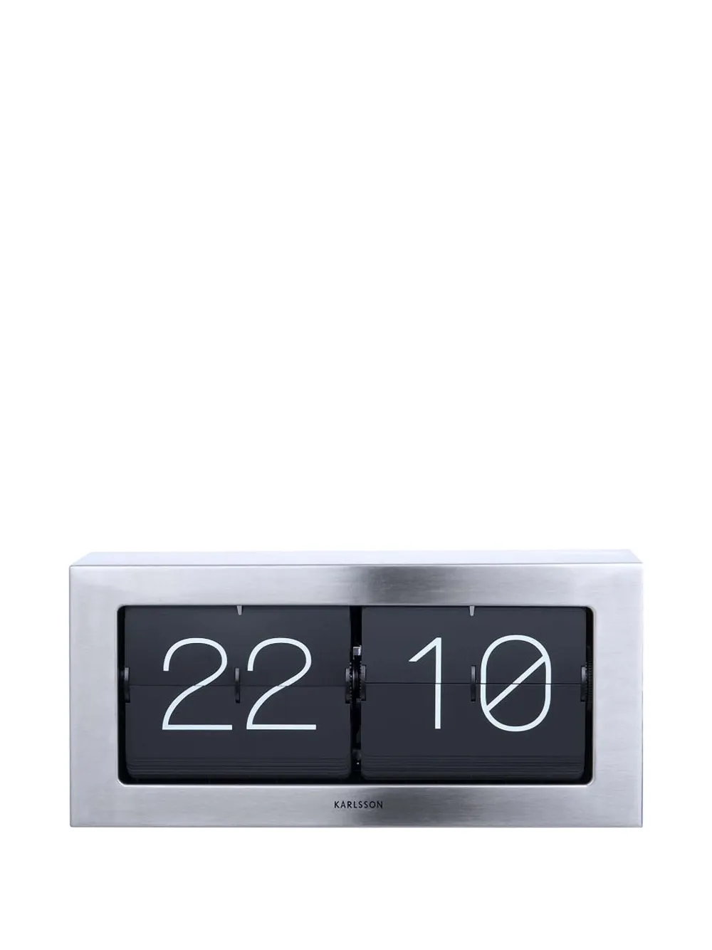 Karlsson Boxed Flip XL clock | noir | Image 1