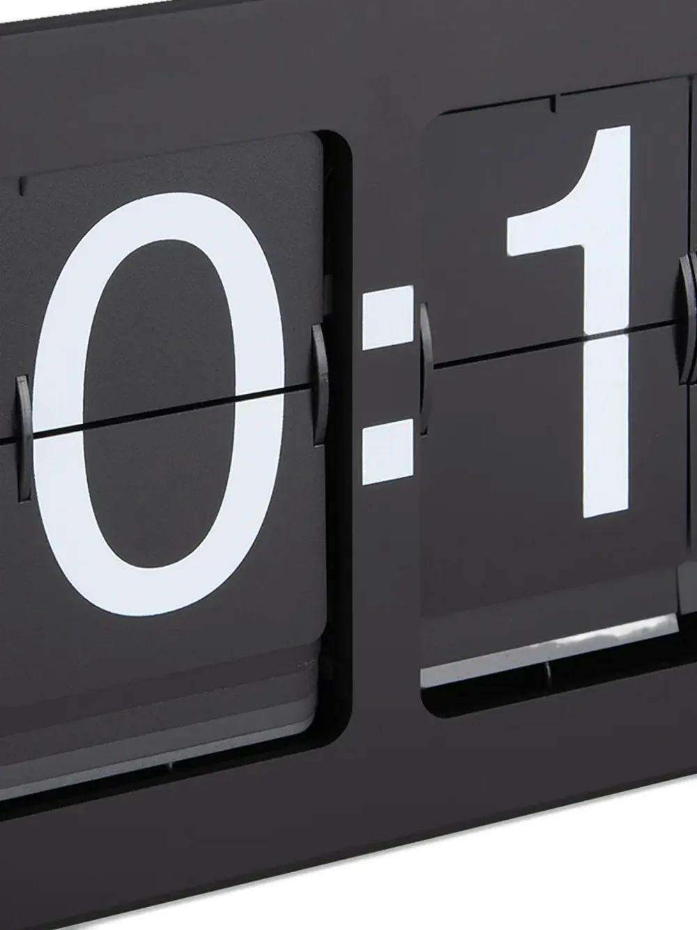 Karlsson Boxed Flip Clock In Black