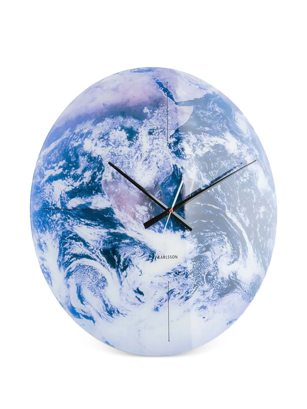  Karlsson Earth Wall Clock - Blue 