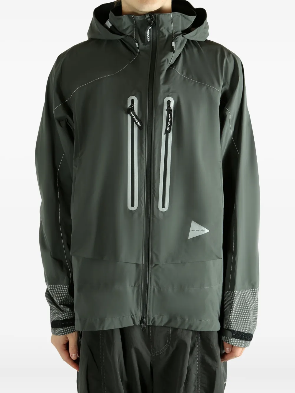 and Wander zip-fastening hooded jacket | Hooded Jackets | Image 2