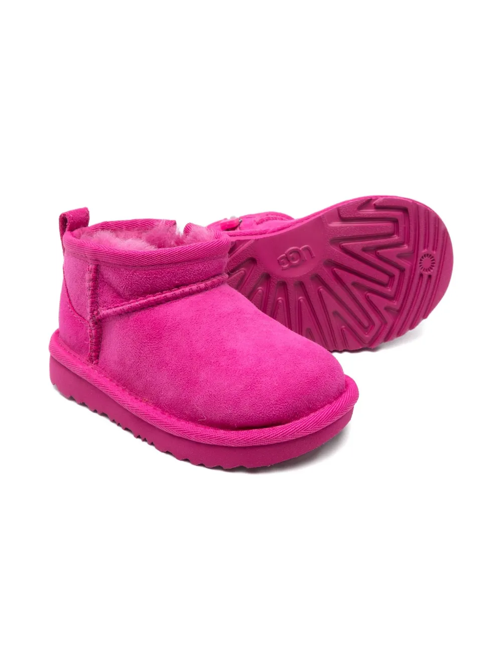 UGG Kids Classic Ultra Mini boot Roze