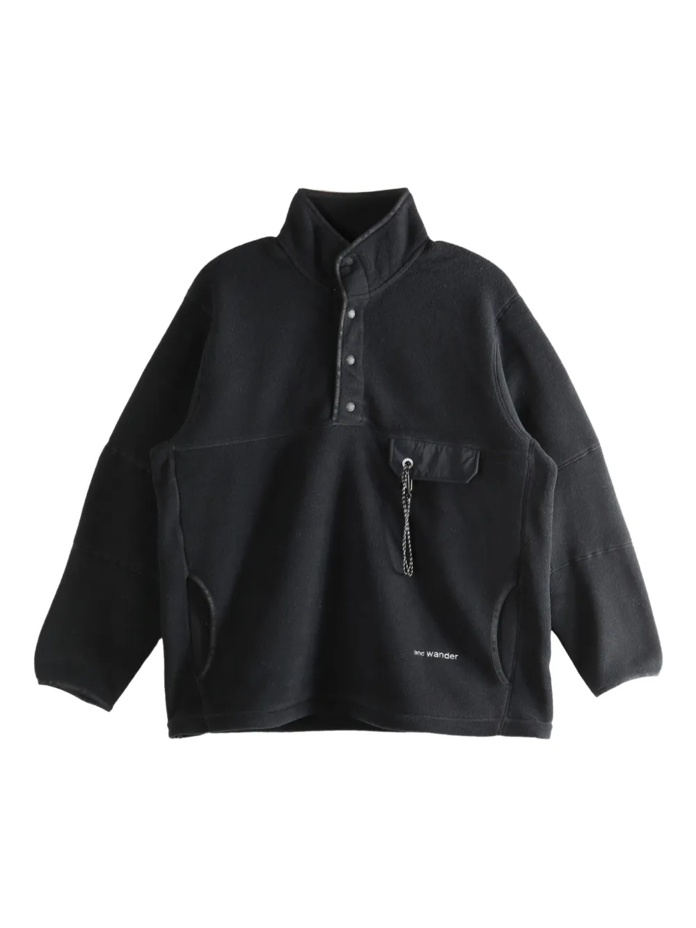 and Wander press-stud fastening jacket | 黑色 | Image 1