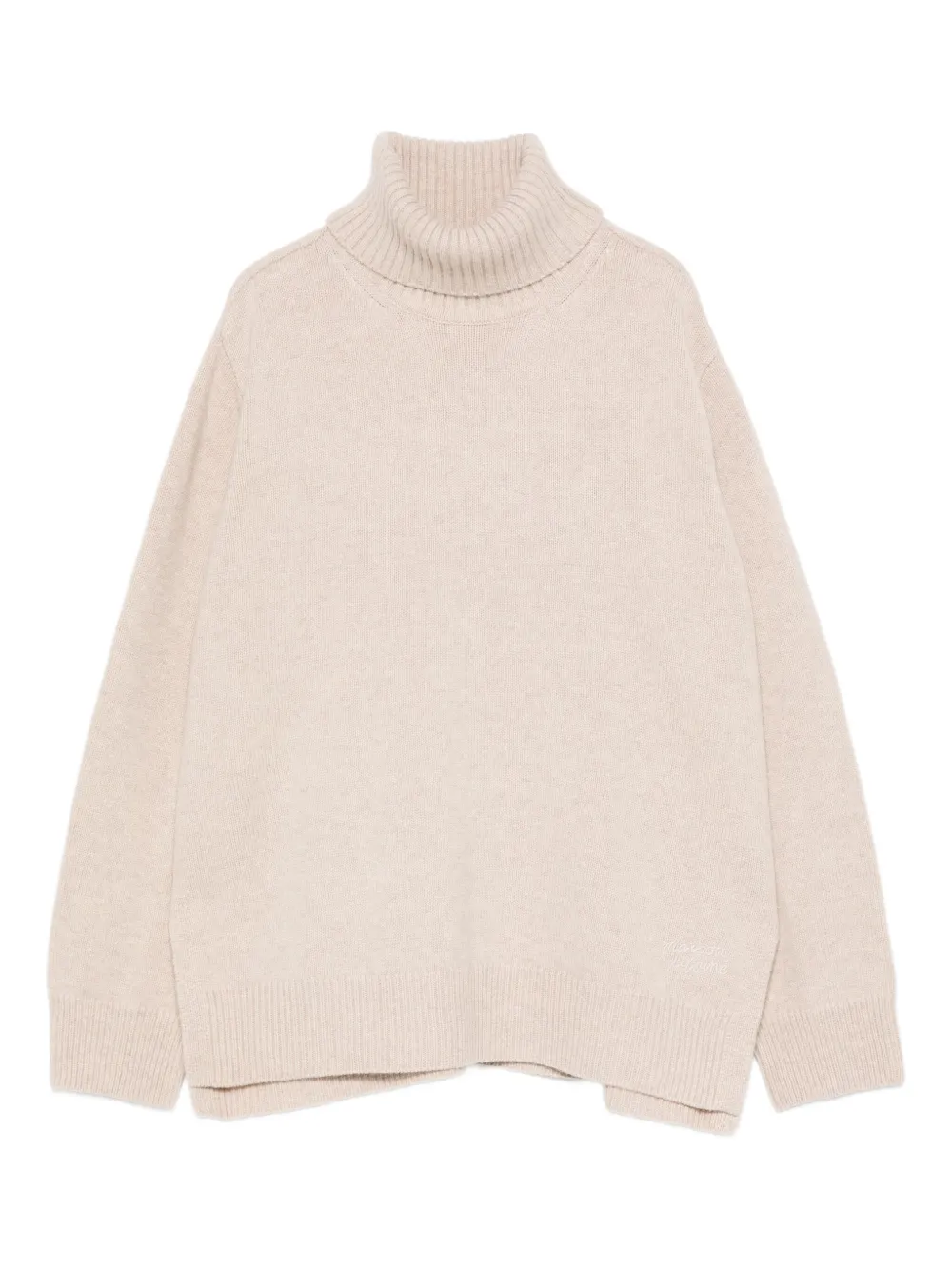 Maison Kitsuné タートルネック セーター - ニュートラル Maison Kitsuné タートルネック セーター - ニュートラル