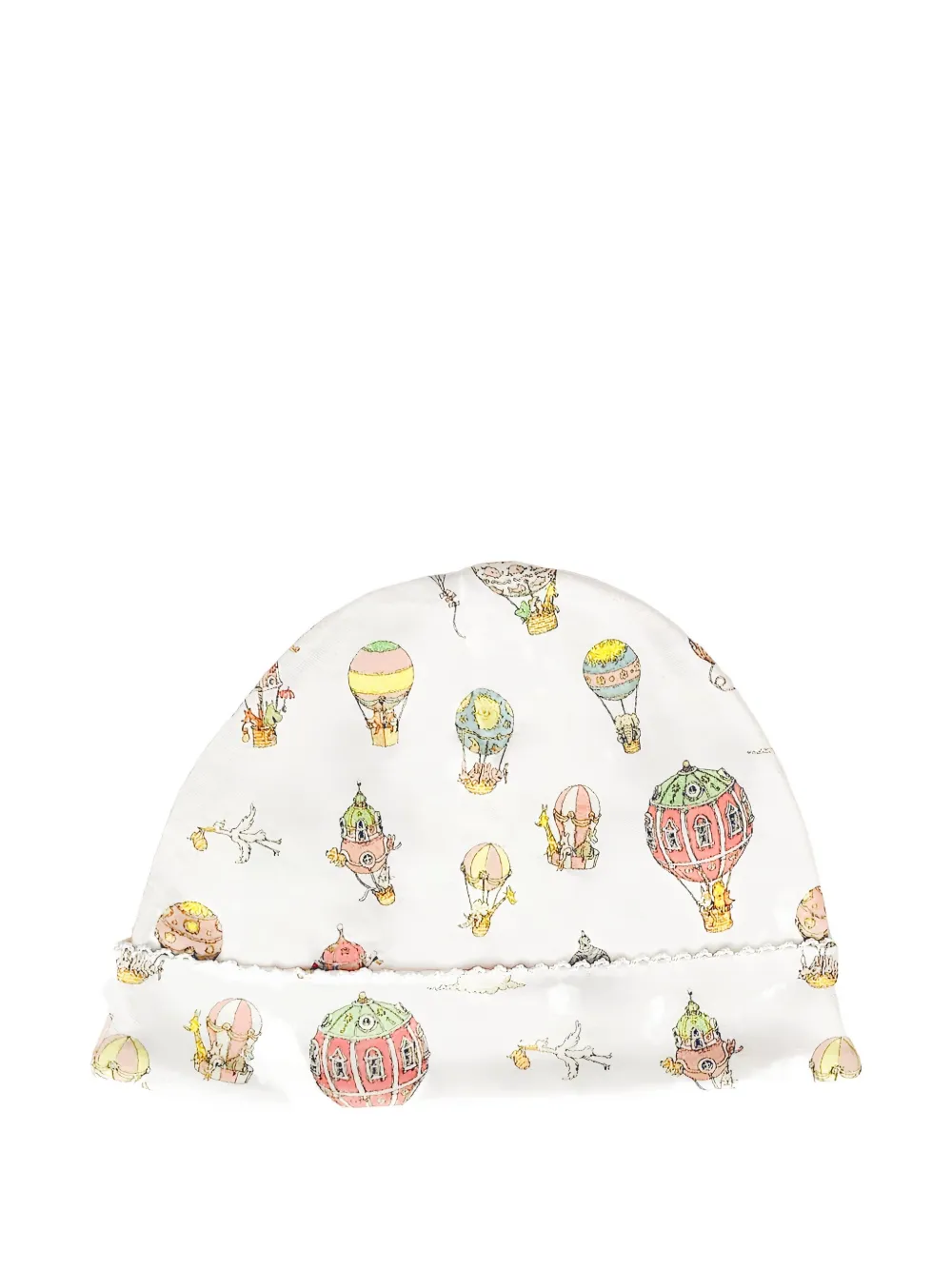 Atelier Choux gorro con ilustración estampada en colaboración con Mattias Adolfsson | blanco | Image 1