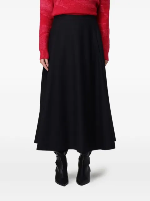 Add A-line midi skirt