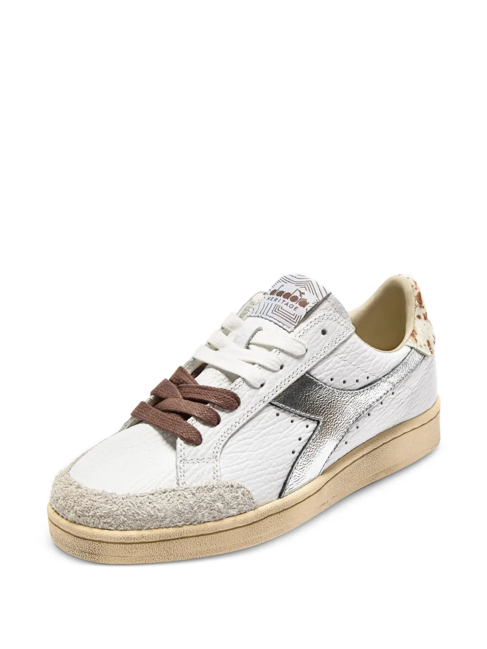 Diadora logo-detail sneakers - Wit