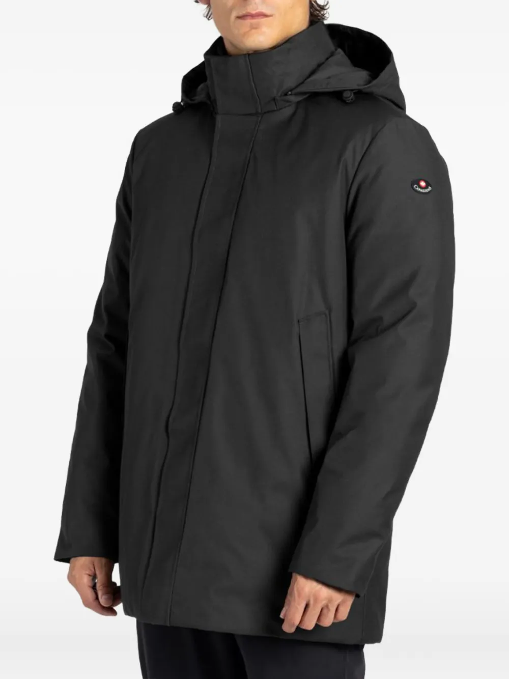 Canadiens Bering hooded jacket | Black | Image 1