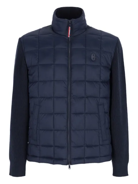 CONTE OF FLORENCE quilted knitted jacket