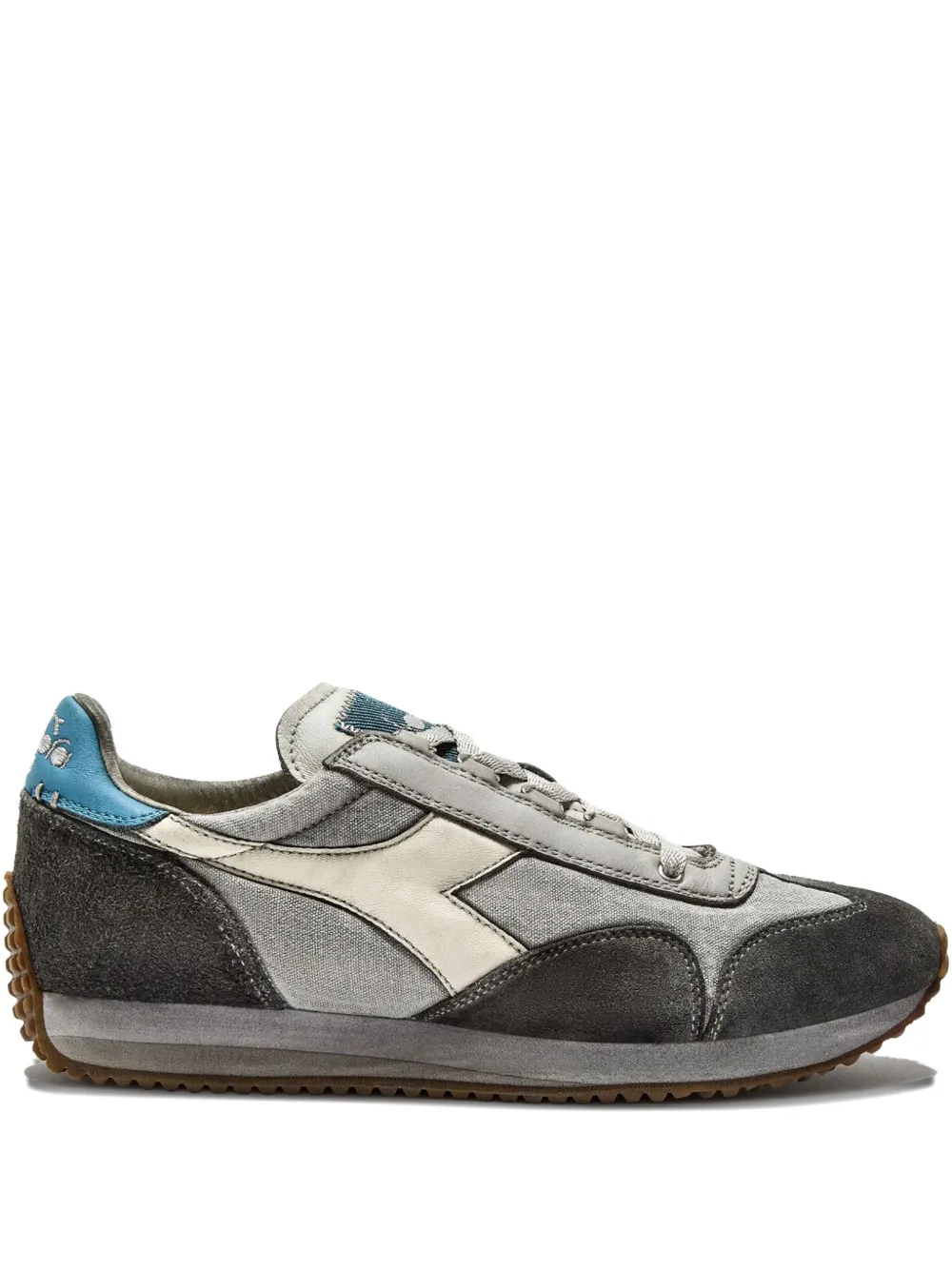 Diadora Equipe lace-up panelled snekers | Grey | Image 1