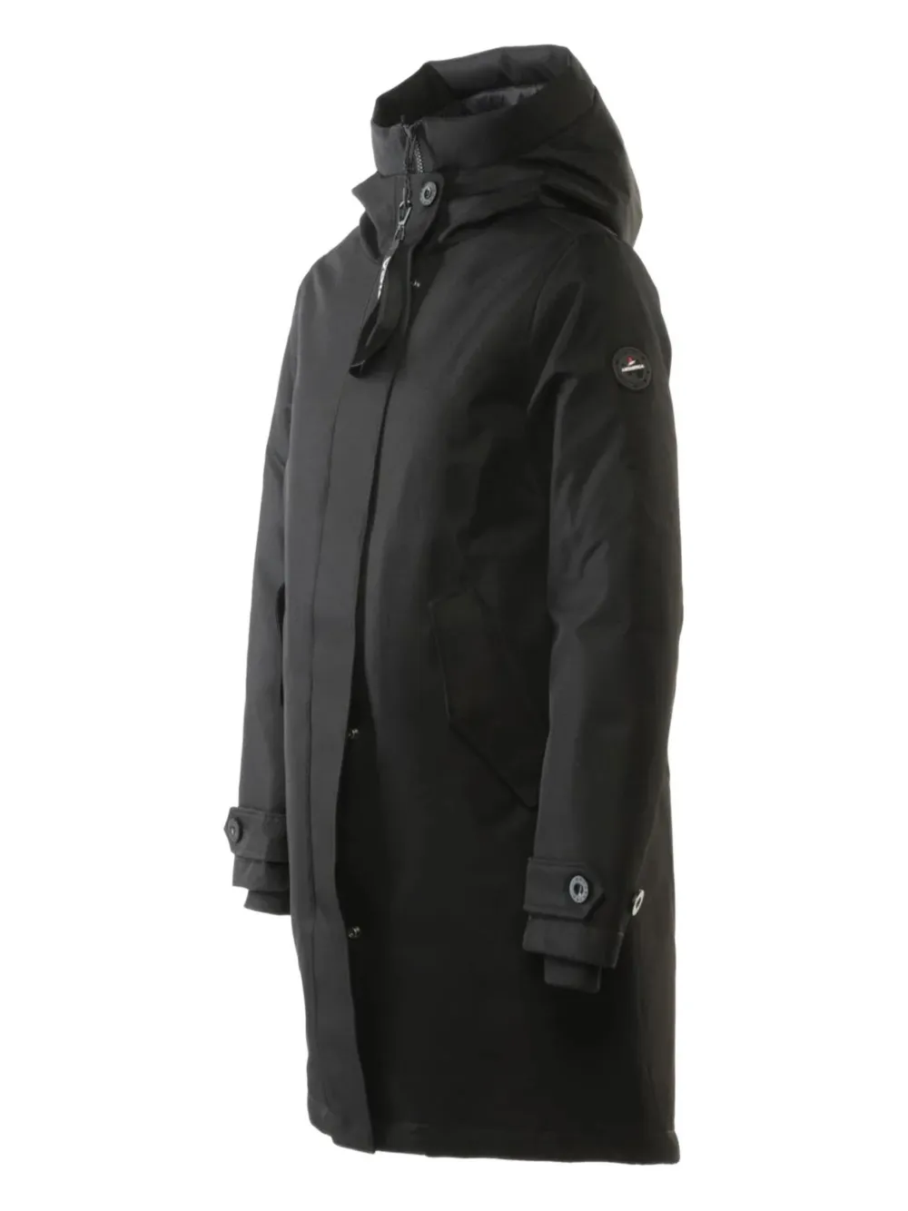 Antartica Hanna Hooded Parka In Black
