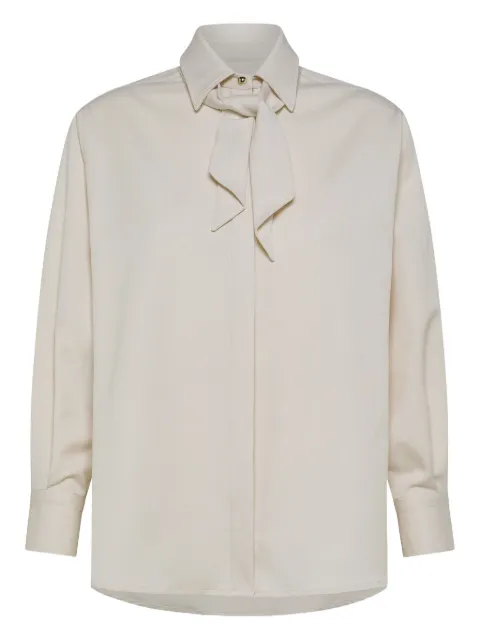 Cruna Yvonne tie-neck shirt