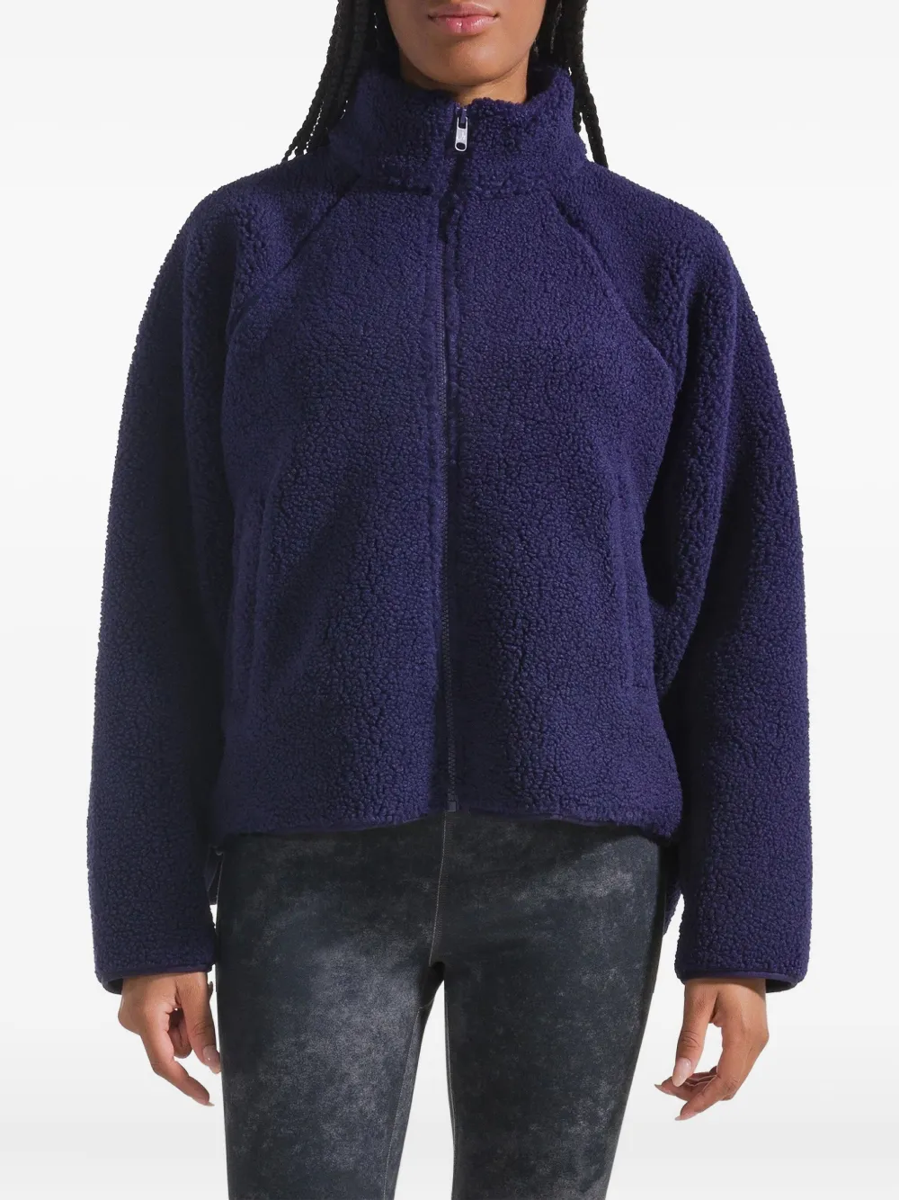 Deha Zip-up Performance Top In Purple