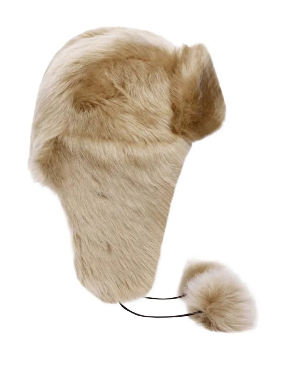 BIGARDINI Angelica pom-pom trapper hat - Nude