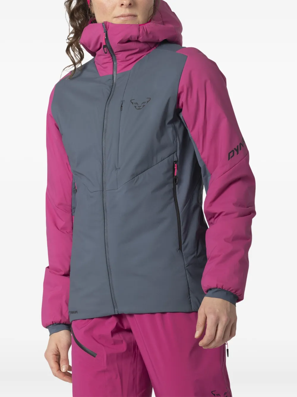  Dynafit Hooded Zip Jacket - Grey 