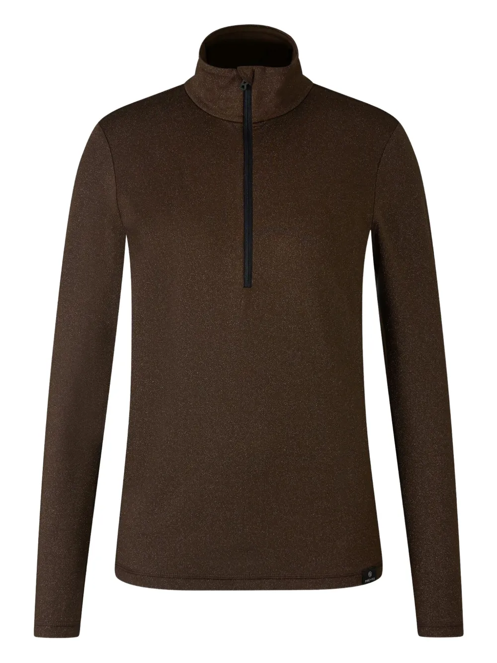 BOGNER Maglione con zip - Marrone