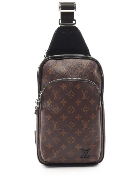 Louis Vuitton Pre-Owned 2021-2025 Monogram Macassar Avenue Slingbag crossbody bag