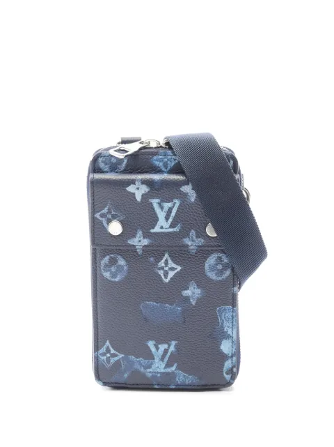 Louis Vuitton Pre-Owned 2021-2025 Monogram Ink Watercolor Phone Pouch crossbody bag