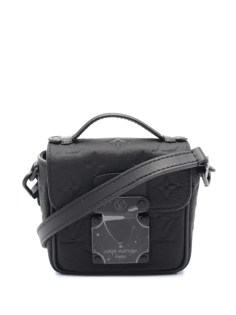 Louis Vuitton Pre-Owned 2021-2025 Monogram Taurillon Pico S Lock satchel