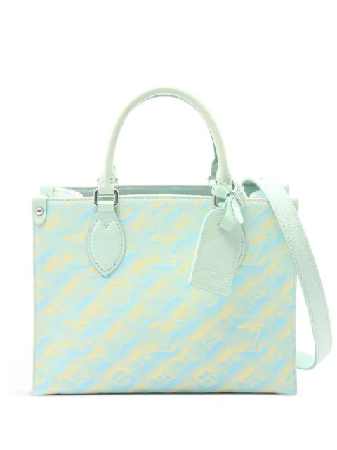 Louis Vuitton Pre-Owned 2021-2025 Monogram Empreinte Summer Stardust OnTheGo PM satchel
