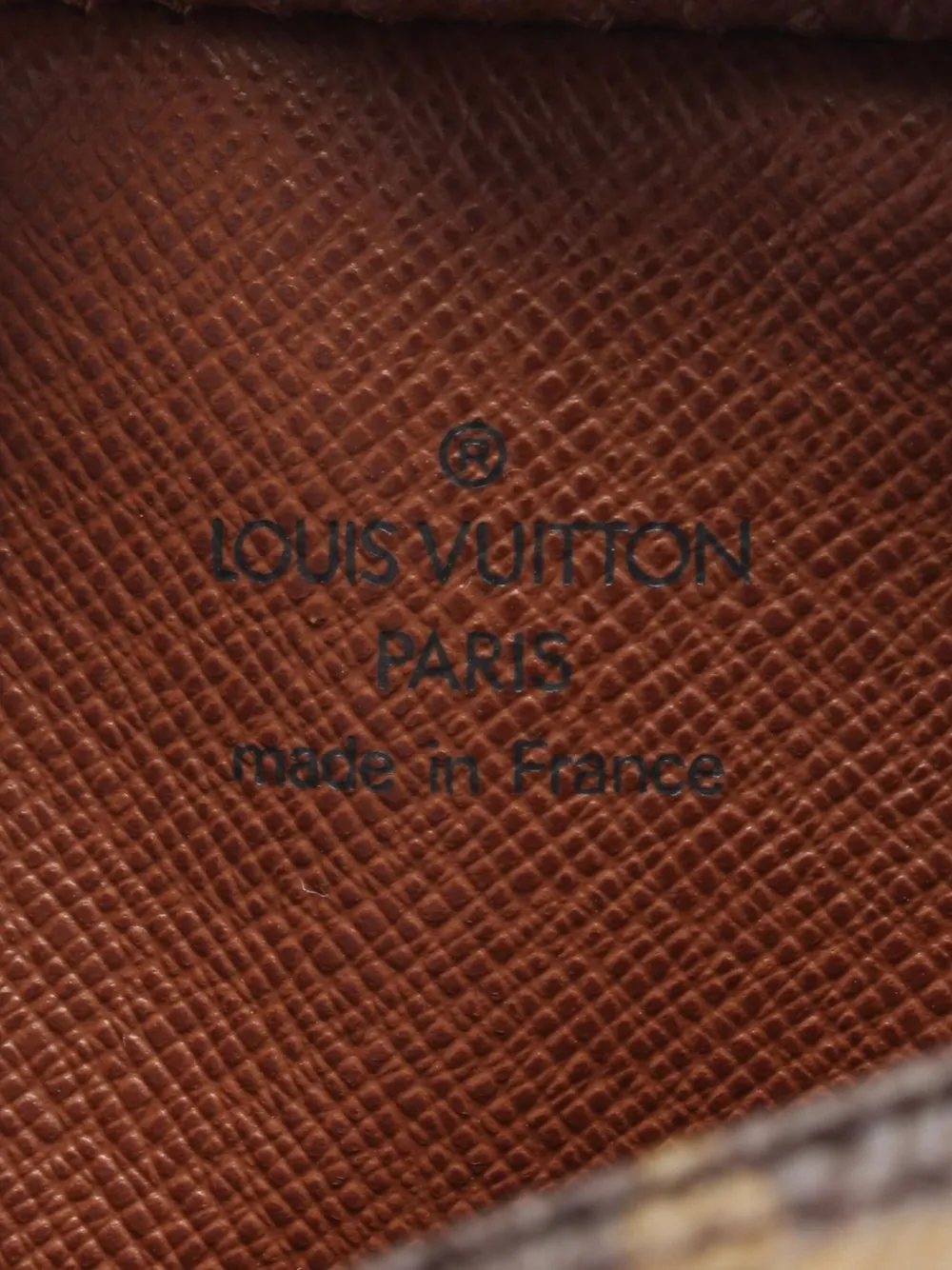 Pre-owned Louis Vuitton 2004 Monogram Danube Crossbody Bag In Brown