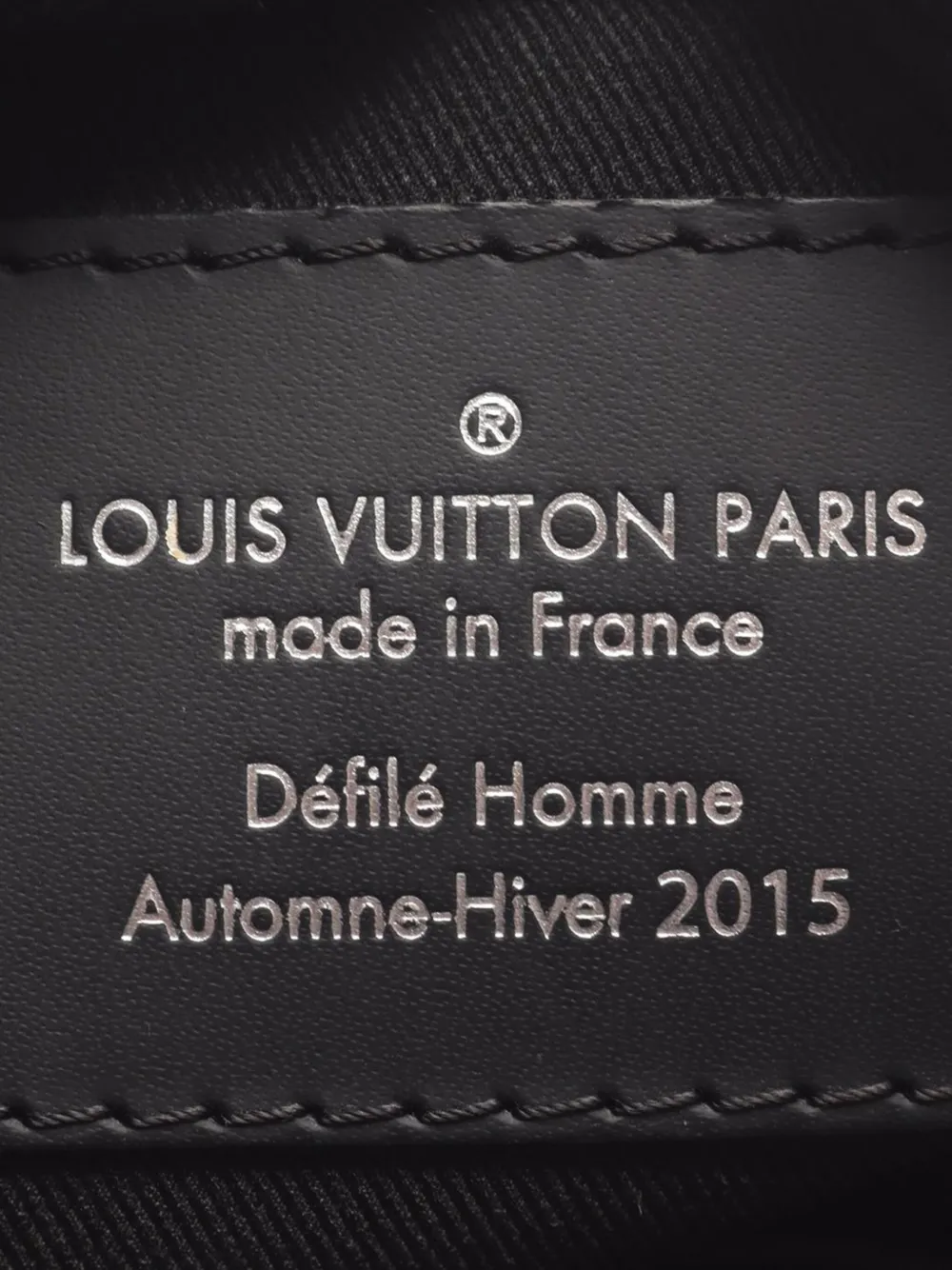 Pre-owned Louis Vuitton 2015 Christopher Nemeth Damier Graphite Amazone Crossbody Bag In Black