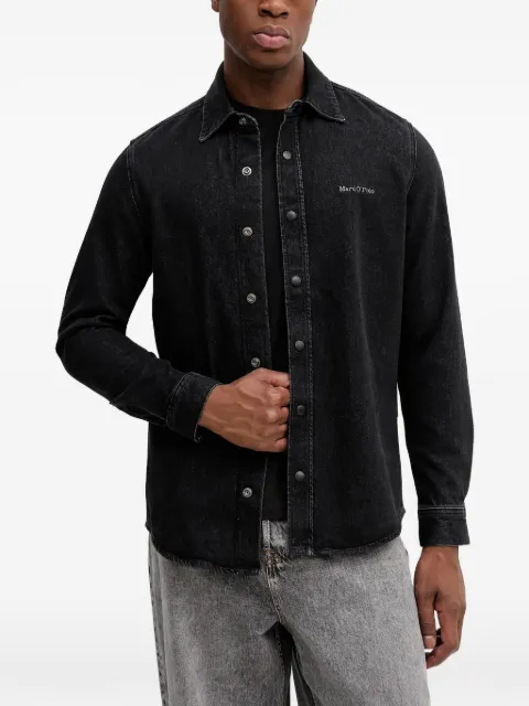 Marc O'Polo logo-embroidered shirt