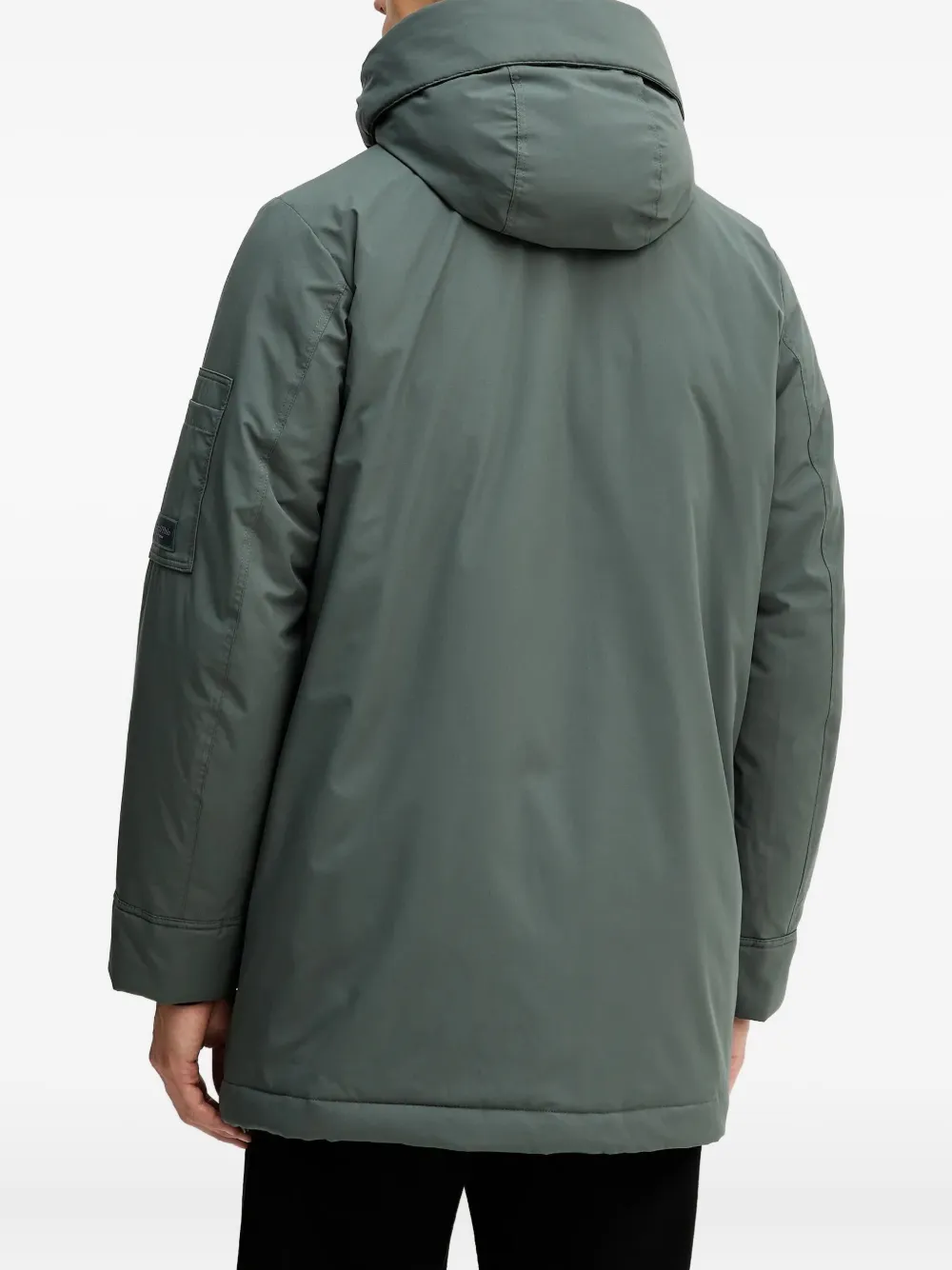 Marc O'polo Hooded Padded Jacket In Green