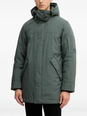 District Vision x Massimo Osti Logo Hooded Jacket | Grey | FARFETCH AZ