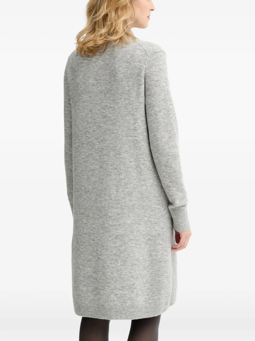 Zip-Neck Mini Dress