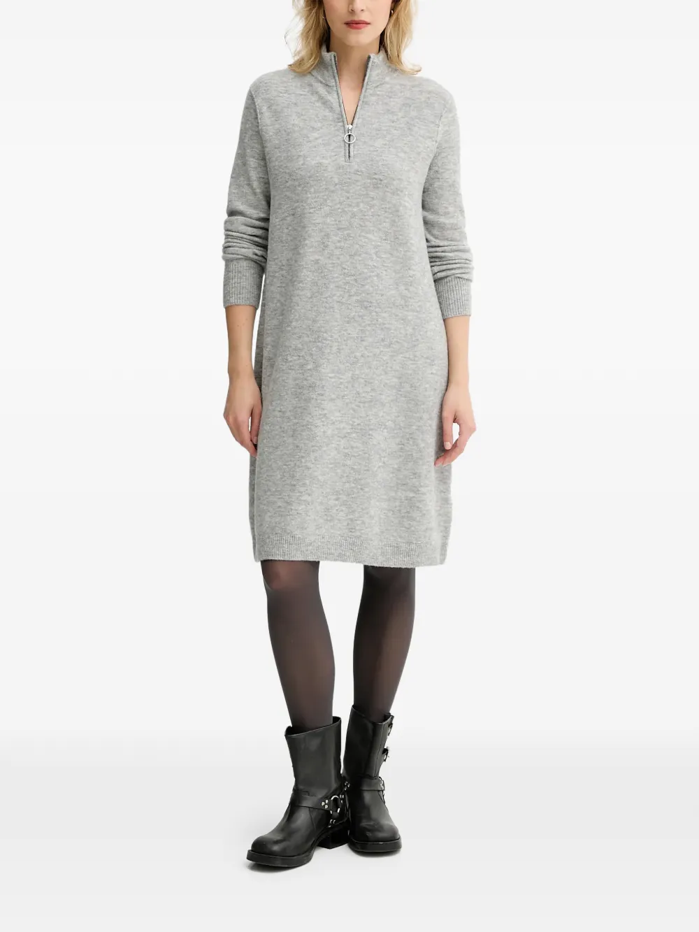 Marc O'Polo zip-neck mini dress | Day Dresses | Image 2